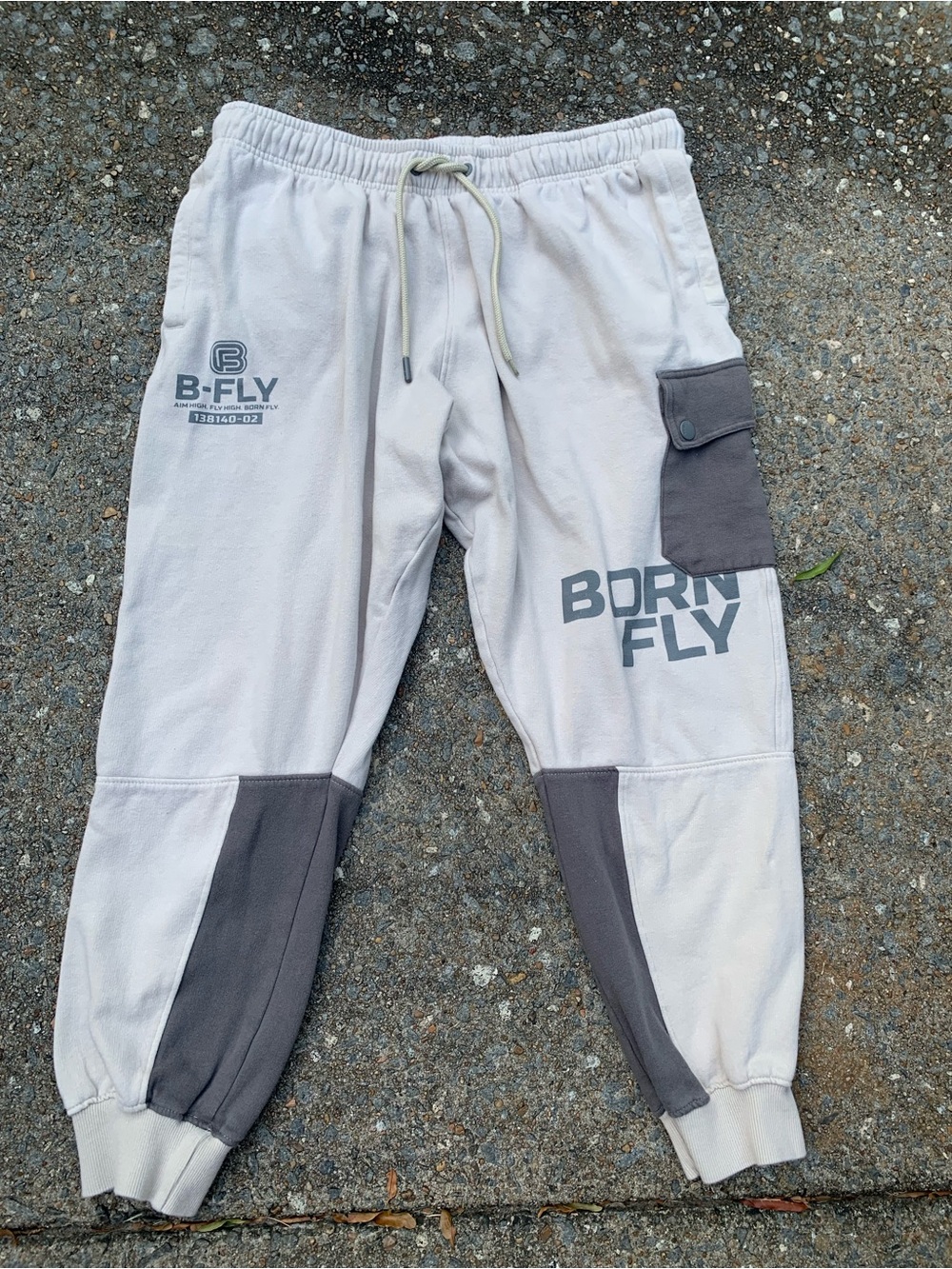 Born Fly Cargo Sweatpants Joggers